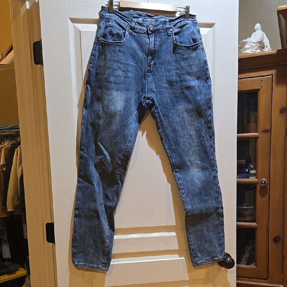 Men's YoungLA Blue Jeans